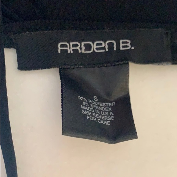 Arden B. Black tube top - Picture 5 of 5